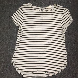 Black and White H&M top